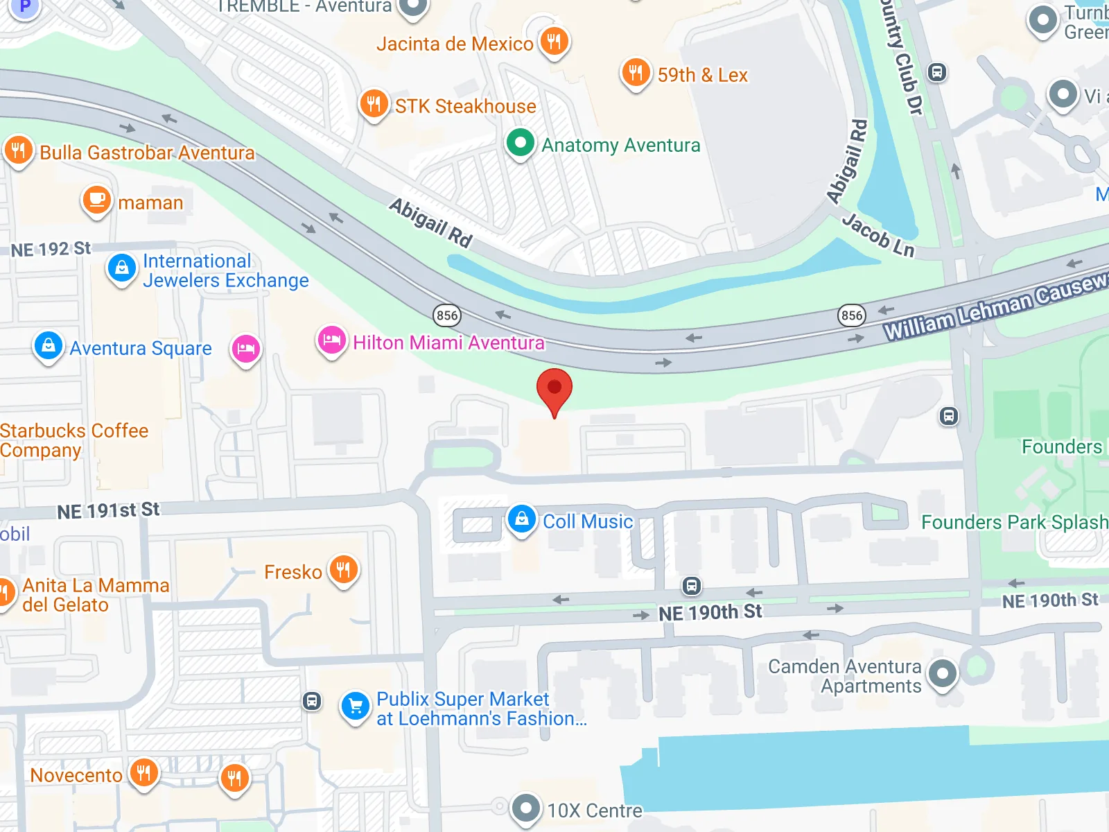 Mapa con la ubicación de Ideal Medical and Wellness